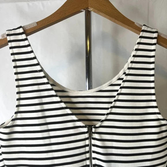 Decree Striped Dress Black and White Sleeveless Size Small - Picture 5 of 11